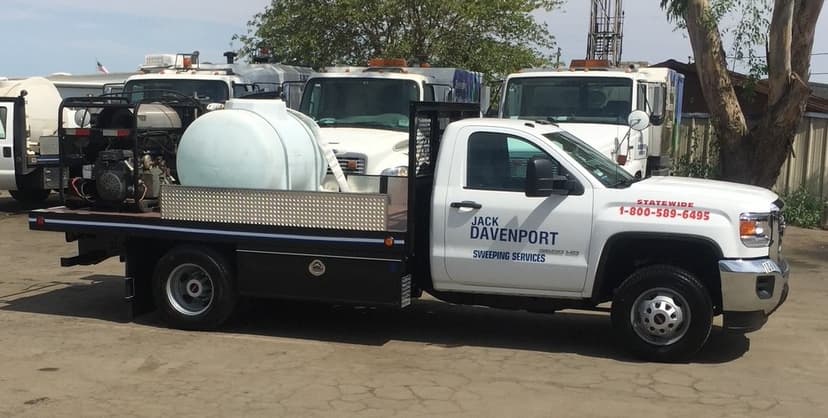 JDSS power washing water truck